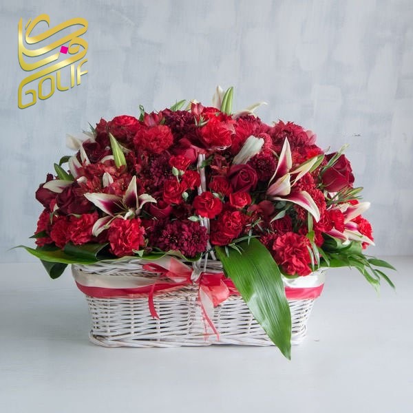 باکس گل تبریک هدیه عاشقانه تولد ارسال رایگان زیبا لاکچری ارسال فوری سریع گل فروشی آنلاین گل فروشی گلیف جعبه گل زیبا لاکچری آنترویم لیلیوم ارکیده