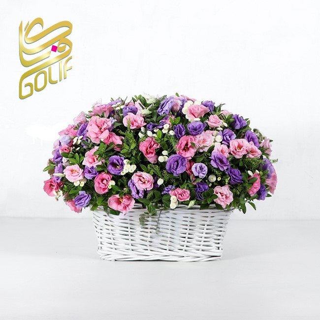 باکس گل تبریک هدیه عاشقانه تولد ارسال رایگان زیبا لاکچری ارسال فوری سریع گل فروشی آنلاین گل فروشی گلیف جعبه گل زیبا لاکچری آنترویم لیلیوم ارکیده